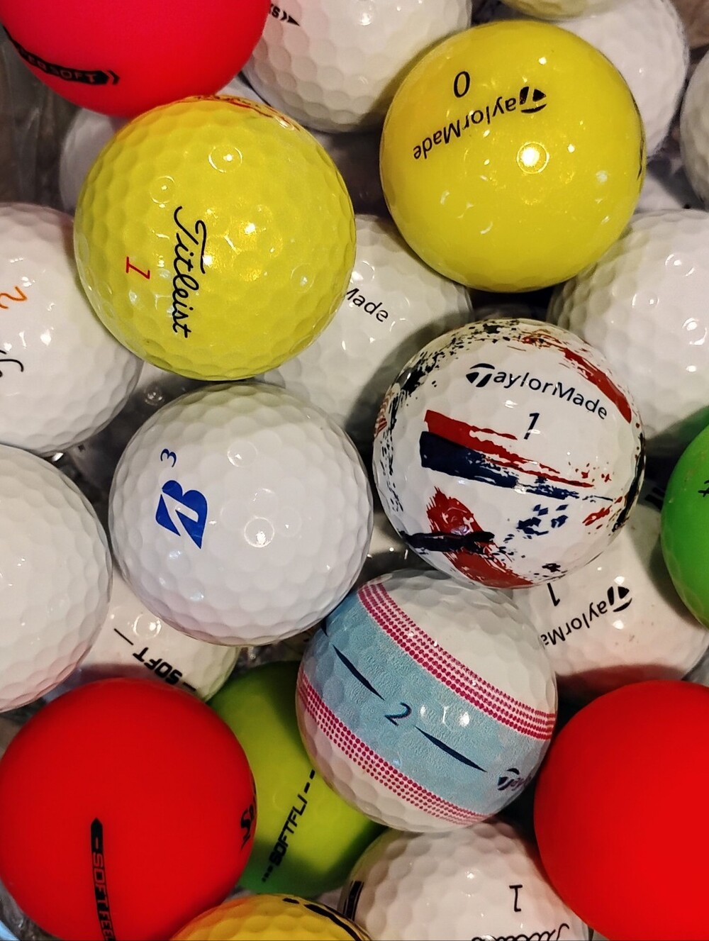 Assorted Golf Balls - 40 - Free Shipping